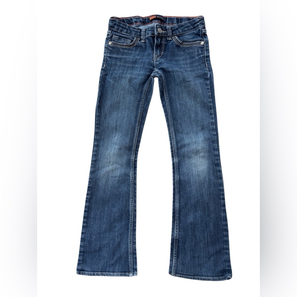 Levi's Blue Flare Wide Leg Jeans